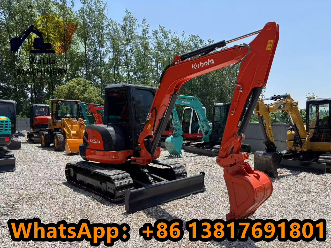 KUBOTA KX057 - Miniexcavadora: foto 3 KUBOTA KX057 - Miniexcavadora: foto 3
