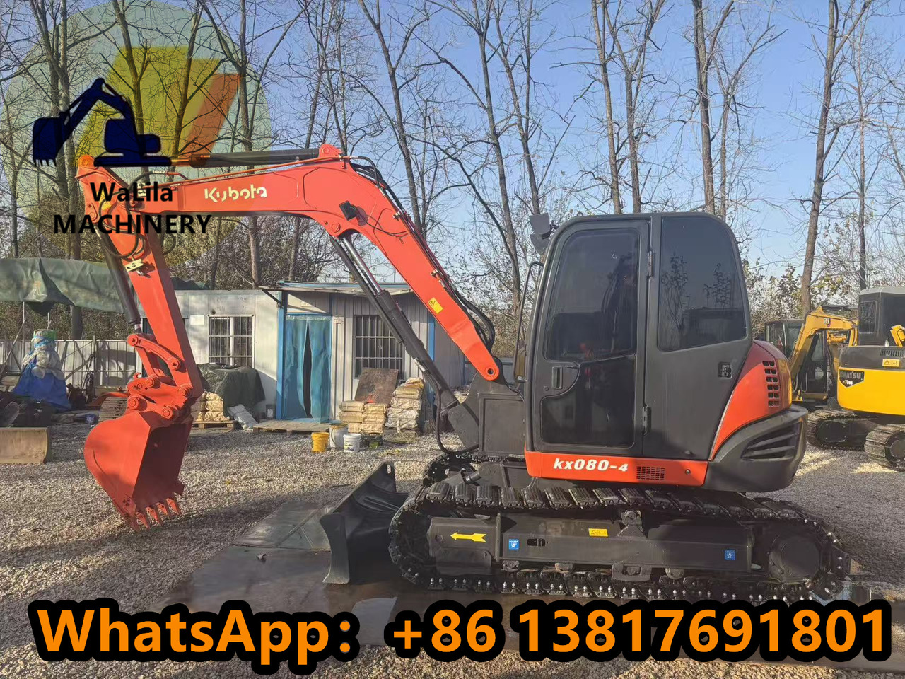KUBOTA KX080-4 - Miniexcavadora: foto 4 KUBOTA KX080-4 - Miniexcavadora: foto 4