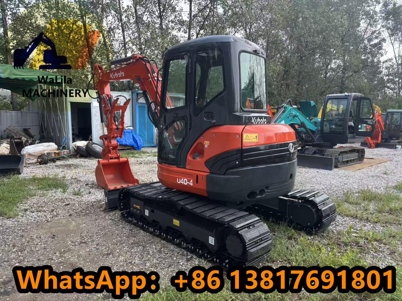 KUBOTA U40 - Miniexcavadora: foto 4 KUBOTA U40 - Miniexcavadora: foto 4