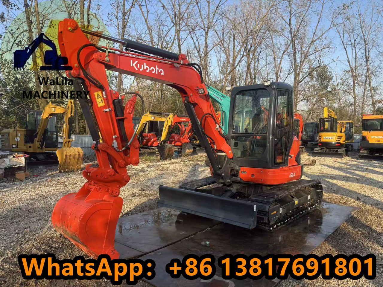 KUBOTA U55-4R - Miniexcavadora: foto 4 KUBOTA U55-4R - Miniexcavadora: foto 4