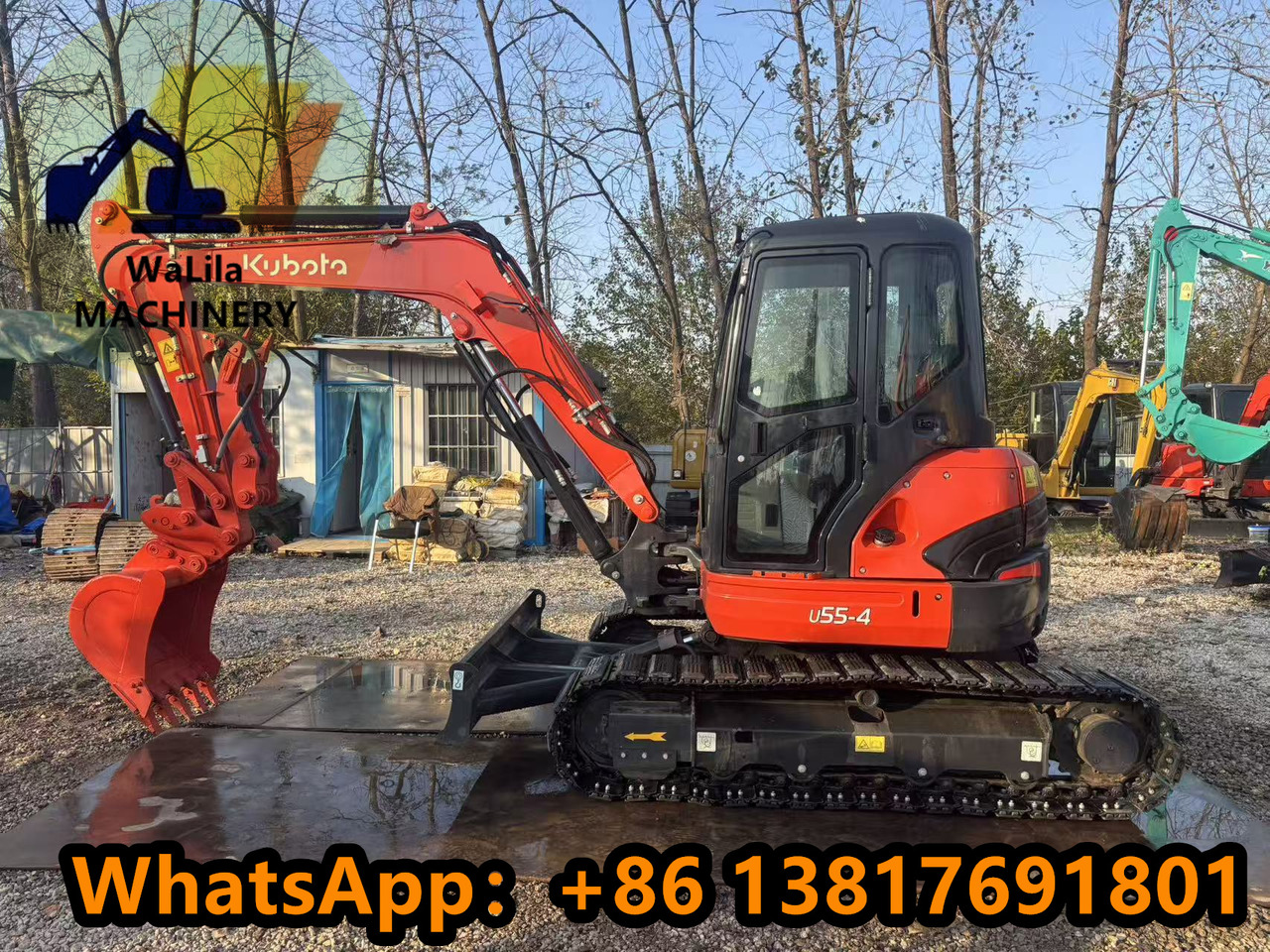KUBOTA U55-4R - Miniexcavadora: foto 1 KUBOTA U55-4R - Miniexcavadora: foto 1