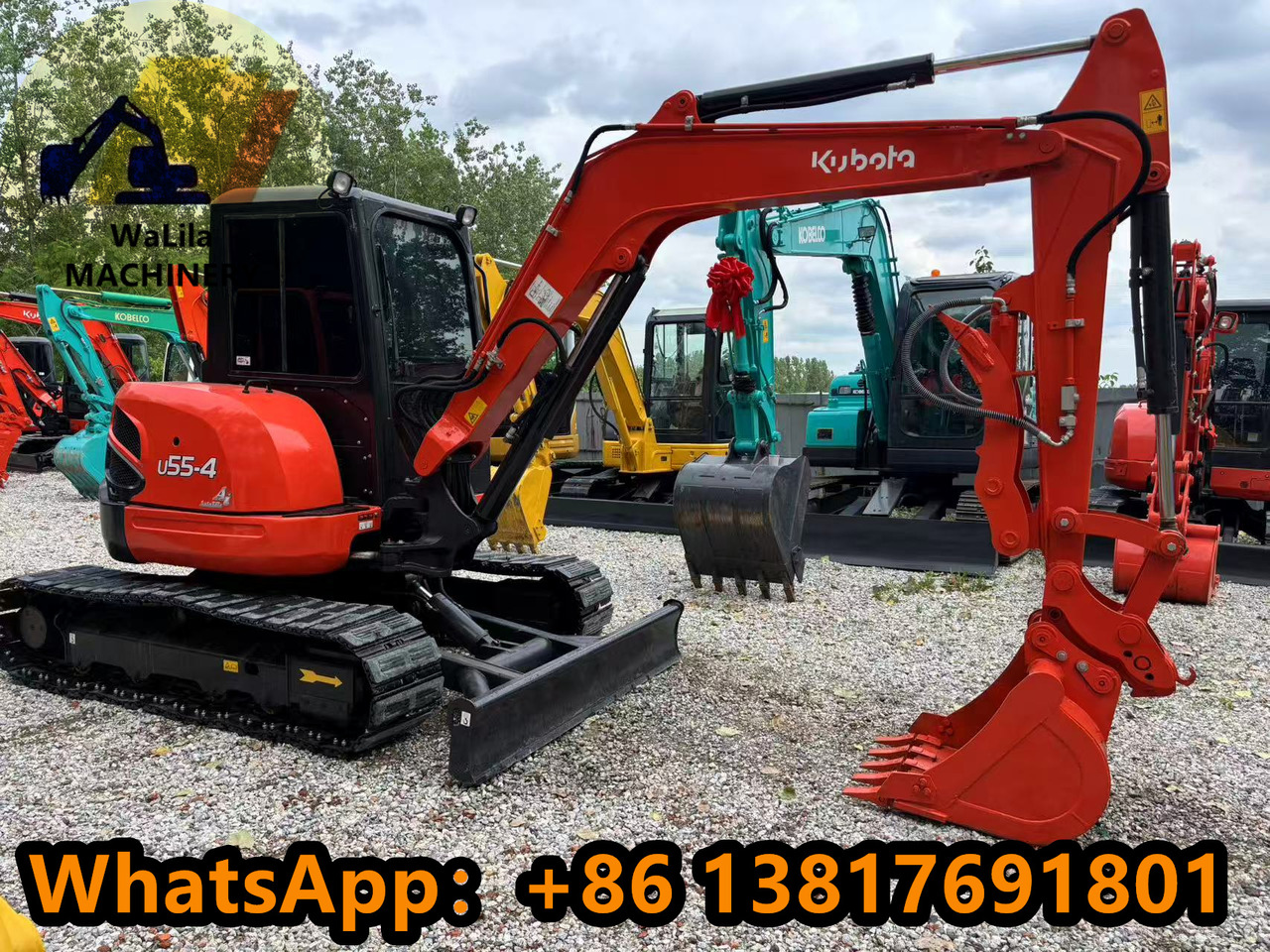 KUBOTA U55 - Miniexcavadora: foto 1 KUBOTA U55 - Miniexcavadora: foto 1