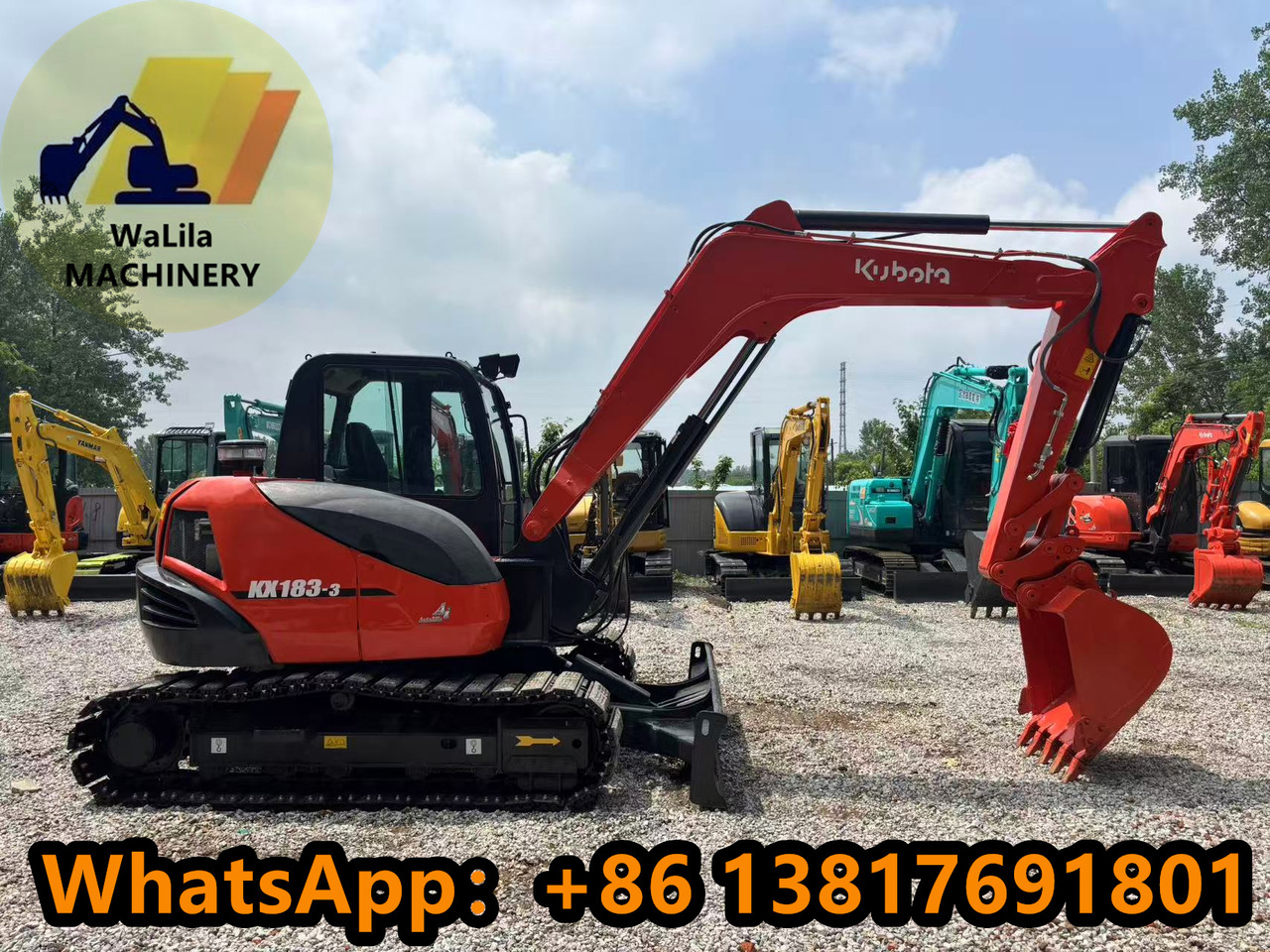 Kubota Kx183 - Miniexcavadora: foto 3 Kubota Kx183 - Miniexcavadora: foto 3