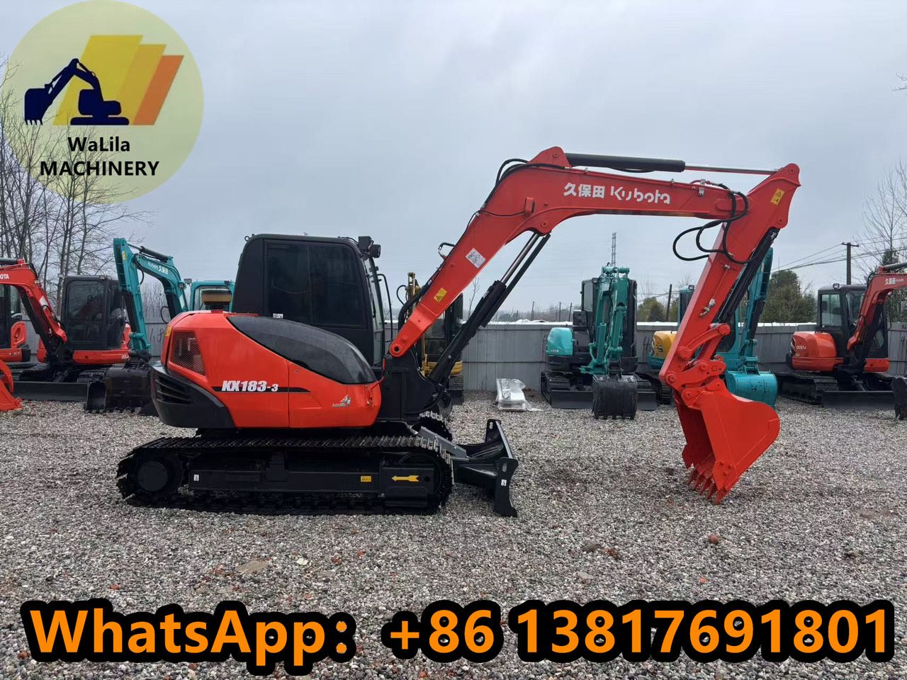 Kubota Kx183 - Miniexcavadora: foto 3 Kubota Kx183 - Miniexcavadora: foto 3