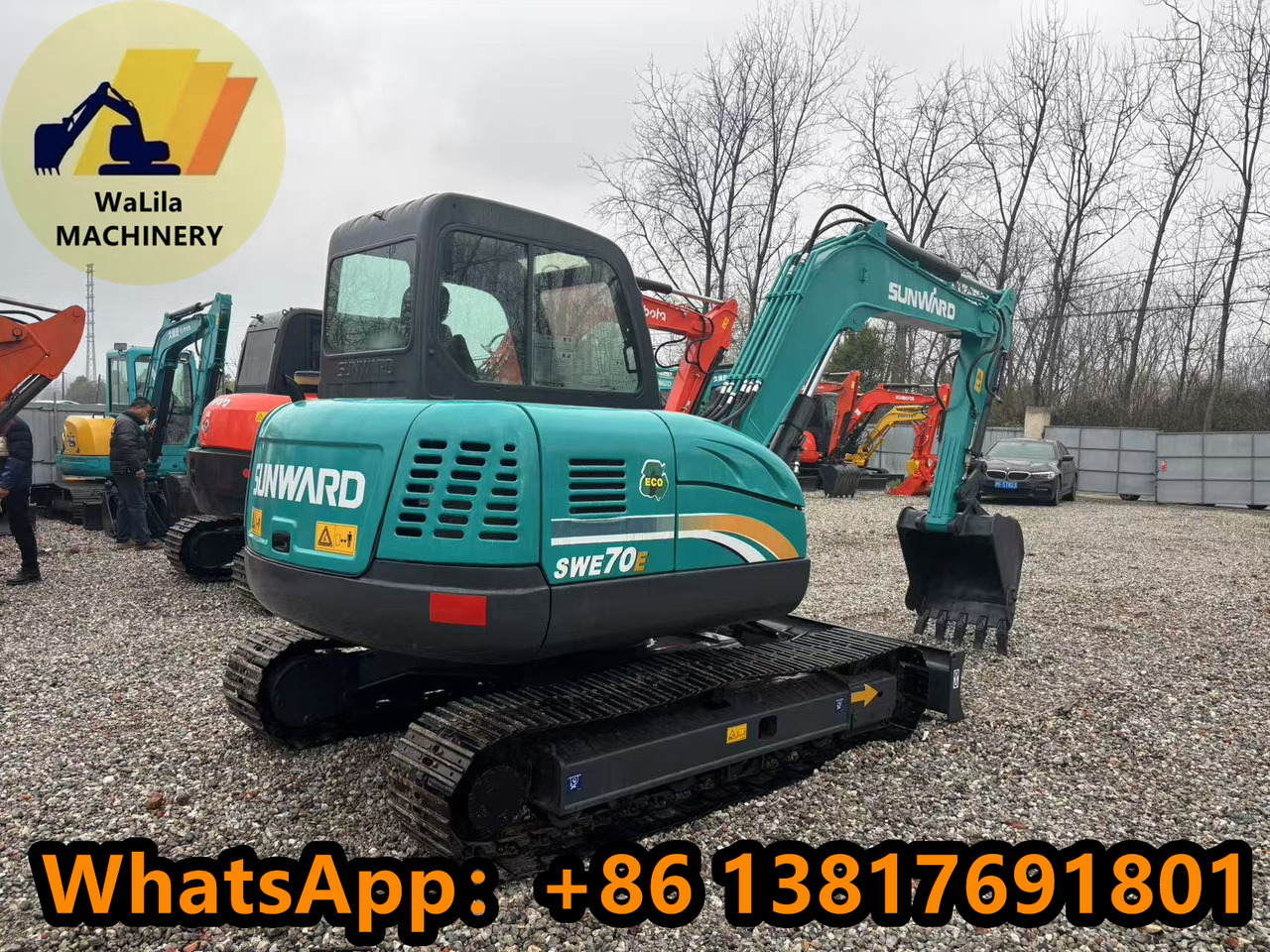 Miniexcavadora SUNWARD SWE70: foto 6 Miniexcavadora SUNWARD SWE70: foto 6