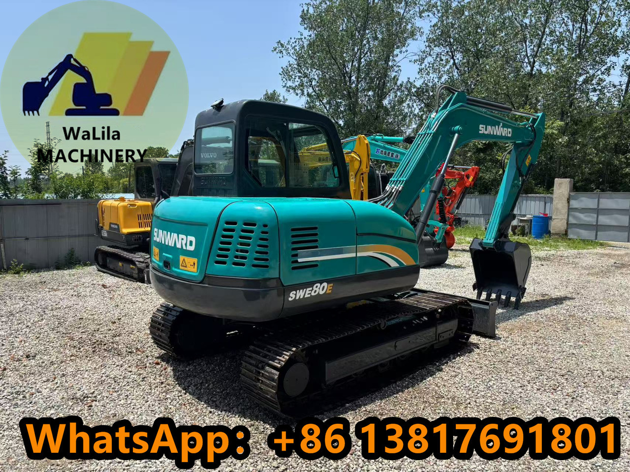 Miniexcavadora SUNWARD SWE80: foto 9 Miniexcavadora SUNWARD SWE80: foto 9
