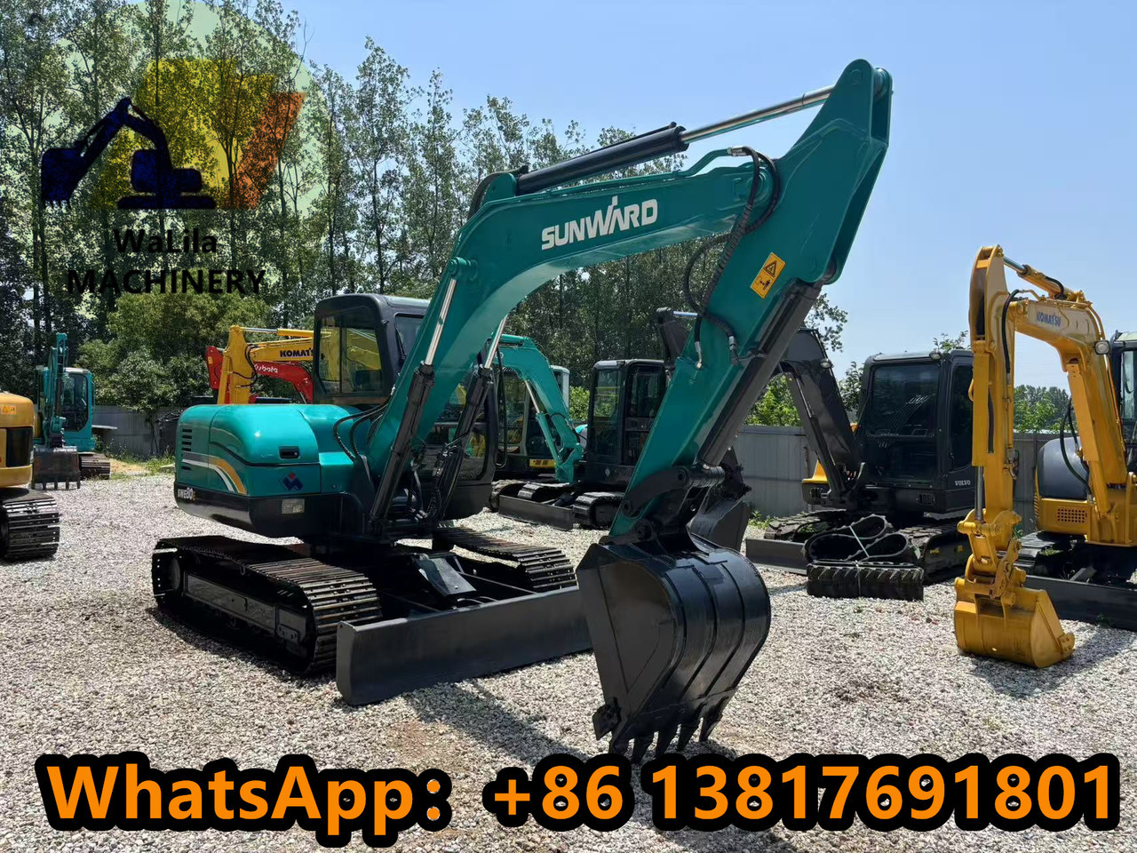 SUNWARD SWE80 - Miniexcavadora: foto 4 SUNWARD SWE80 - Miniexcavadora: foto 4
