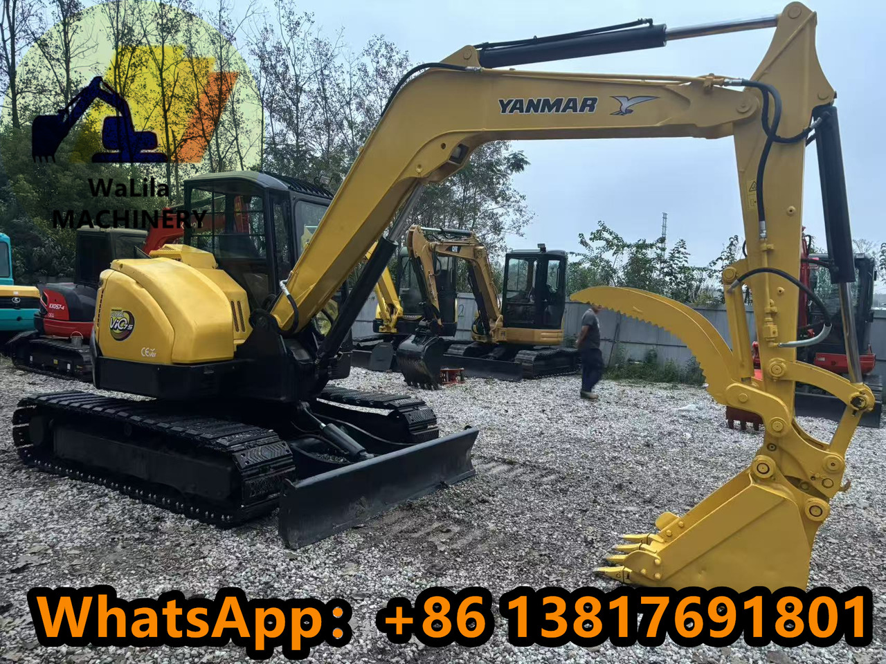 YANMAR VIO75 - Miniexcavadora: foto 4 YANMAR VIO75 - Miniexcavadora: foto 4