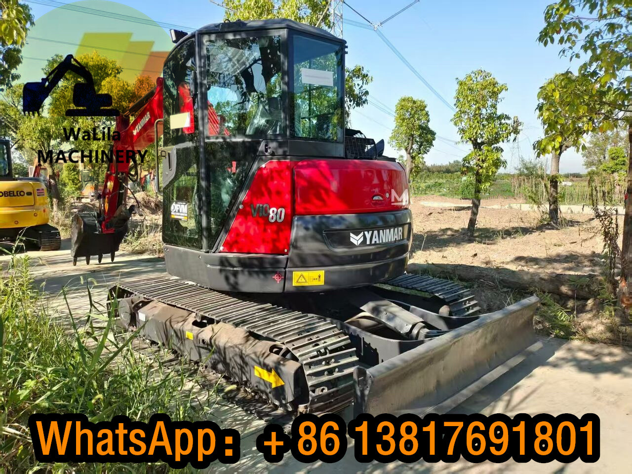 YANMAR VIO80 - Miniexcavadora: foto 2 YANMAR VIO80 - Miniexcavadora: foto 2