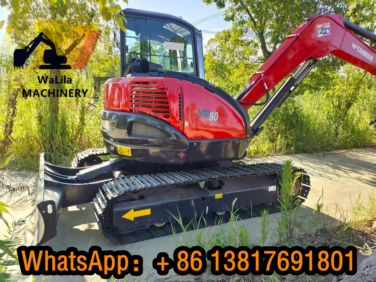 YANMAR VIO80 - Miniexcavadora: foto 1 YANMAR VIO80 - Miniexcavadora: foto 1