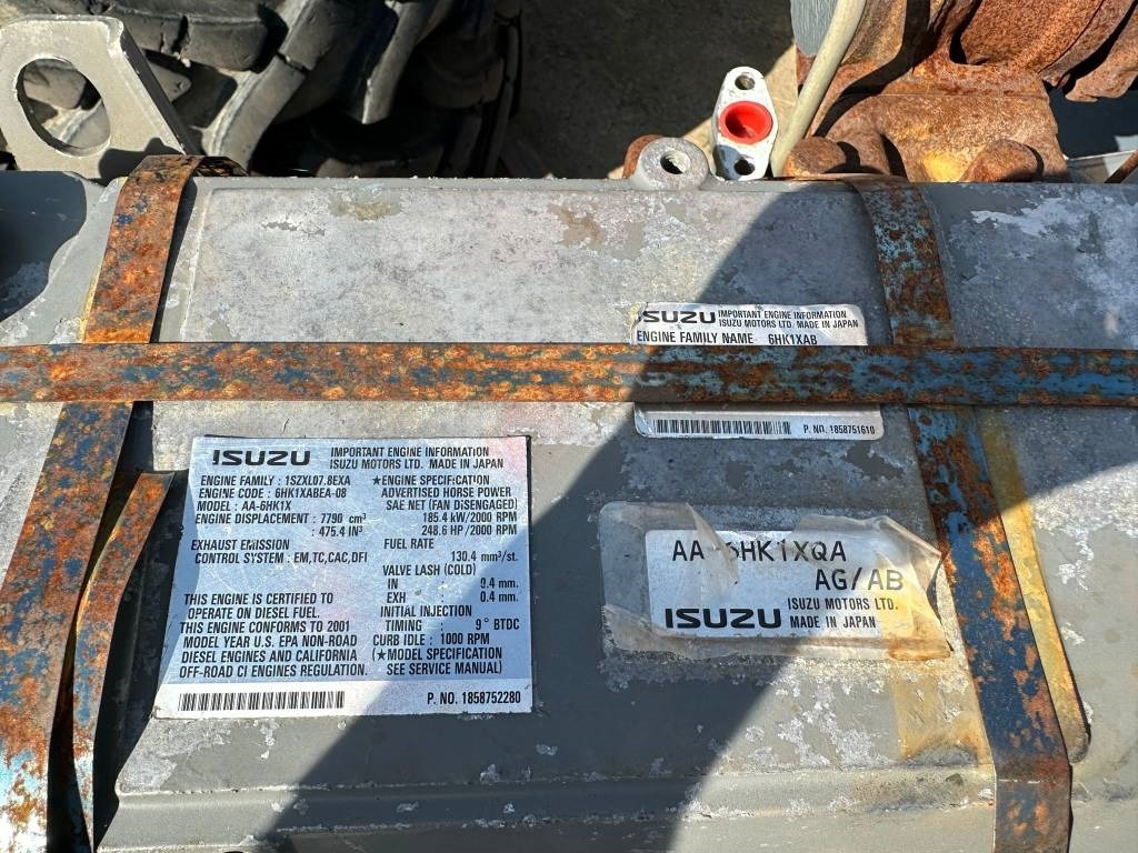 Isuzu AA-6HK1X ENGINE - Motor para Maquinaria de construcción: foto 4 Isuzu AA-6HK1X ENGINE - Motor para Maquinaria de construcción: foto 4