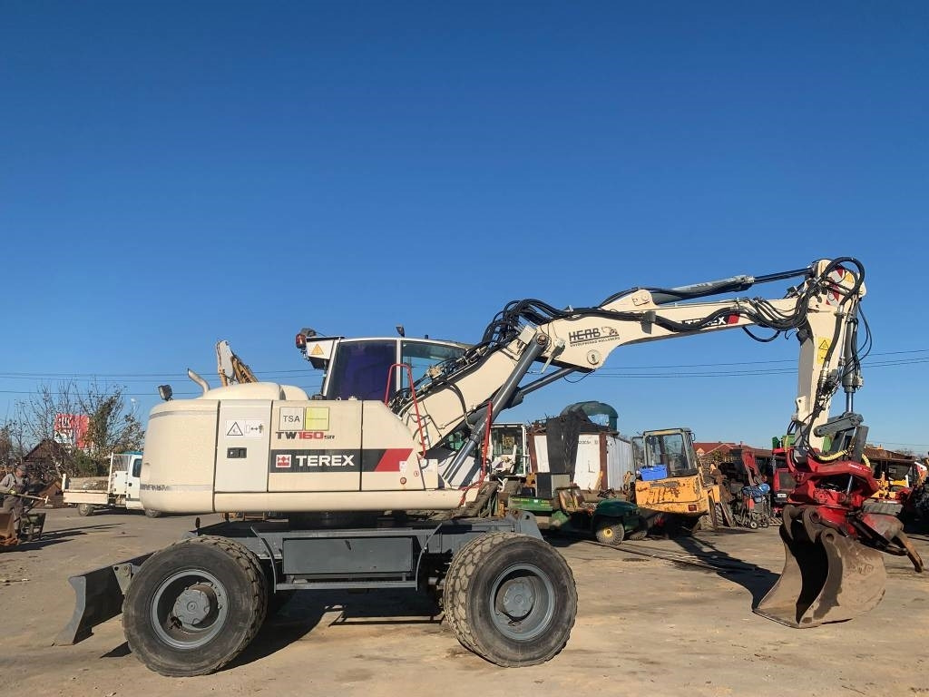 Terex TW160SR+Sandco Rototilt - Excavadora de ruedas: foto 3 Terex TW160SR+Sandco Rototilt - Excavadora de ruedas: foto 3