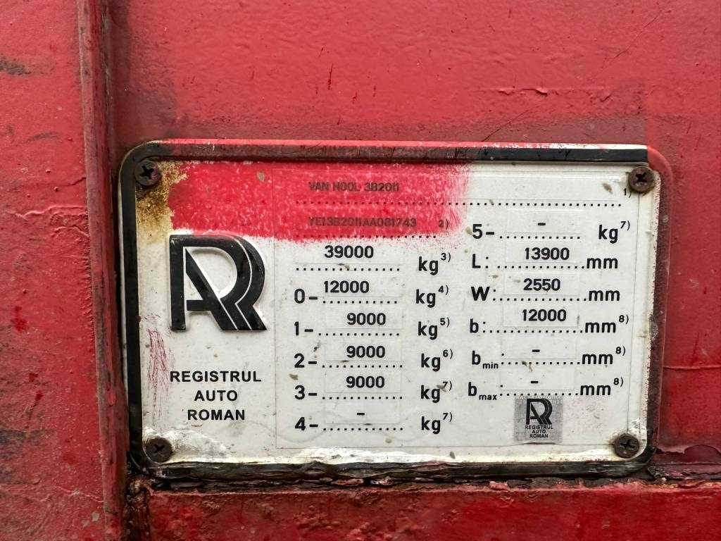 Semirremolque góndola rebajadas Van Hool 3 Axle: foto 10