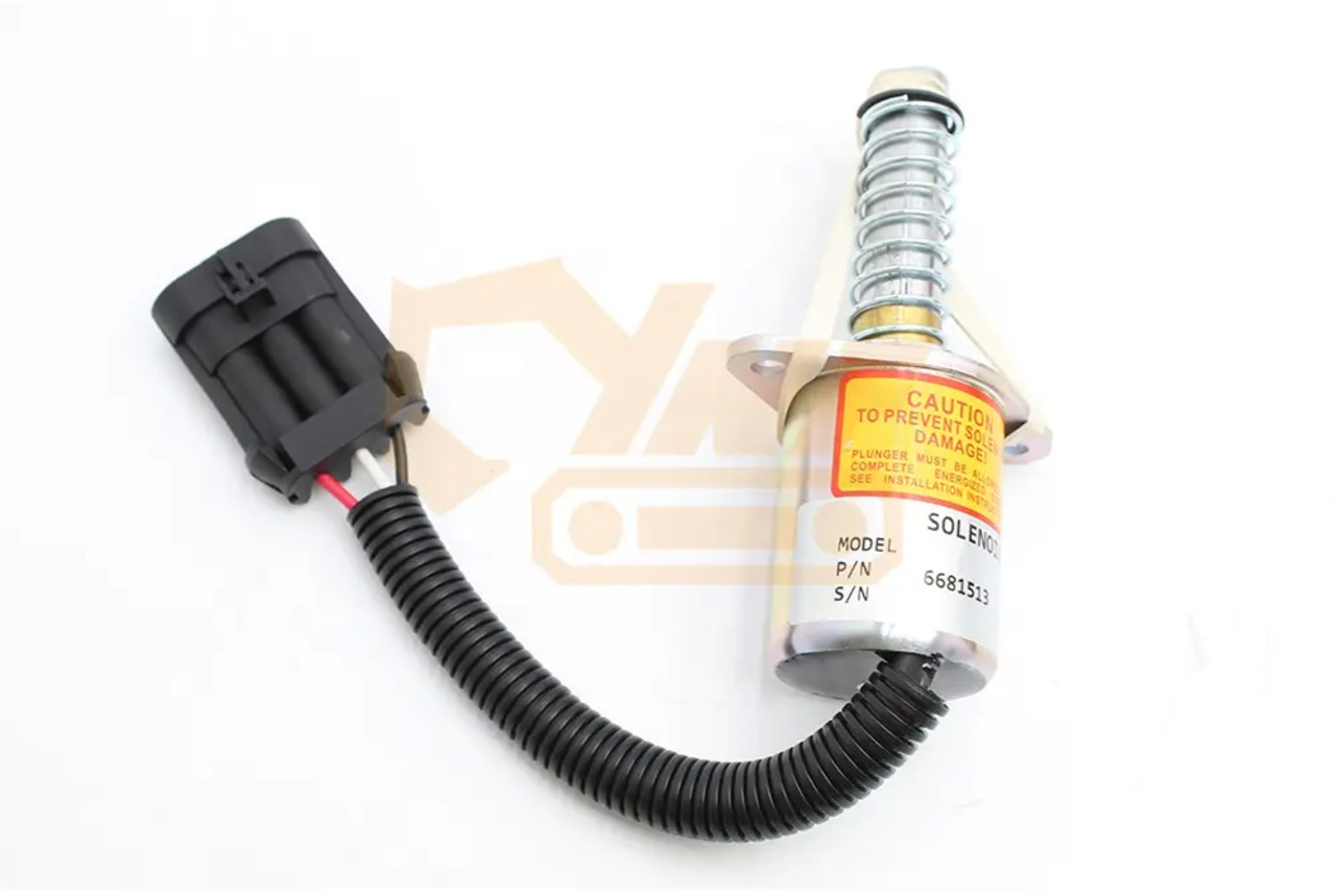 12V Shutoff Solenoid Valve 6690563 7136559 6681512 for Bobcat S70 S100 S130 S150 S160 S175 S185 S205 S220 S250 Loader Parts - Sistema eléctrico: foto 5 12V Shutoff Solenoid Valve 6690563 7136559 6681512 for Bobcat S70 S100 S130 S150 S160 S175 S185 S205 S220 S250 Loader Parts - Sistema eléctrico: foto 5