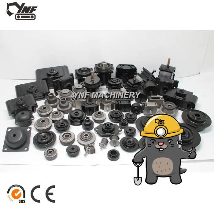 Soporte motor nuevo R210W-9A R210 R290 engine mount 11N6-10455 rubber cushion: foto 6