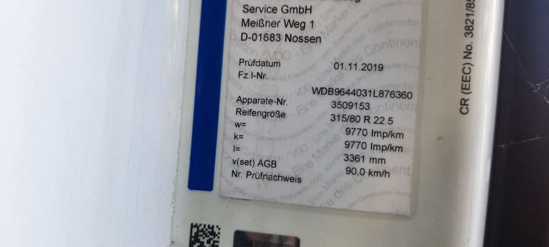 Mercedes-Benz Arocs SZM 1843 - Cabeza tractora: foto 2 Mercedes-Benz Arocs SZM 1843 - Cabeza tractora: foto 2