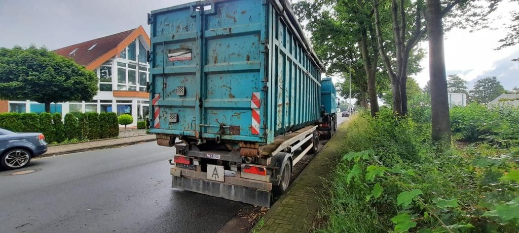 Hüffermann HAR 1870 ohne container - Remolque multilift/ Portacontenedores de cadenas: foto 2 Hüffermann HAR 1870 ohne container - Remolque multilift/ Portacontenedores de cadenas: foto 2