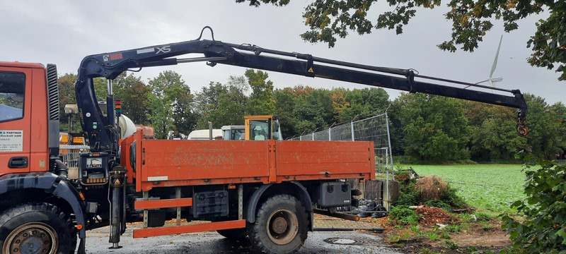 Iveco ML110-220 4x4 mit Kran+Funk - Camión caja abierta, Camión grúa: foto 2 Iveco ML110-220 4x4 mit Kran+Funk - Camión caja abierta, Camión grúa: foto 2