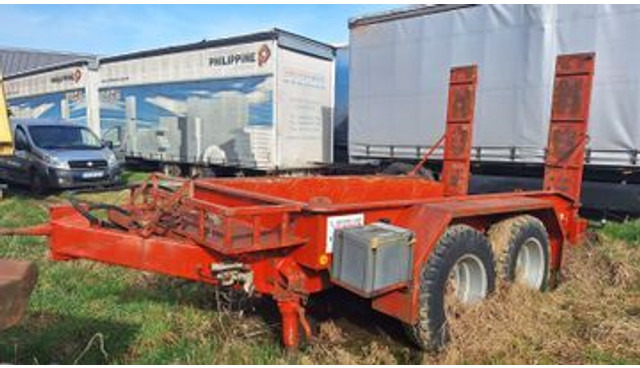 Langendorf 2-Achser Tieflader mit Rampen - Remolque porta maquinaria: foto 4 Langendorf 2-Achser Tieflader mit Rampen - Remolque porta maquinaria: foto 4