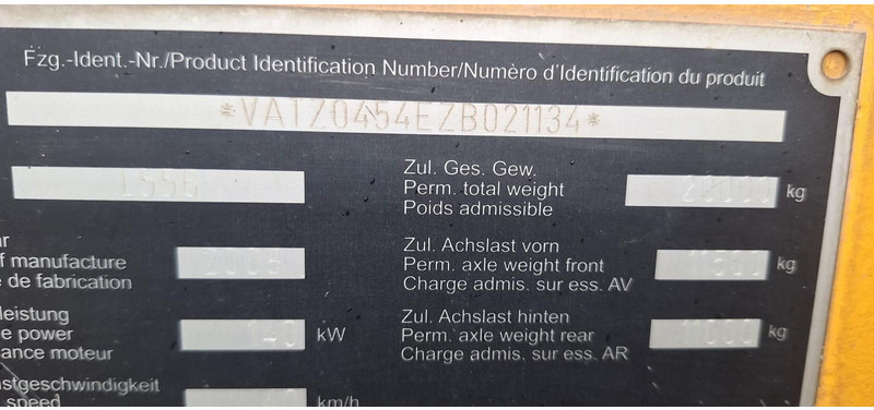 Cargadora de ruedas Liebherr 556 Radlader: foto 7 Cargadora de ruedas Liebherr 556 Radlader: foto 7