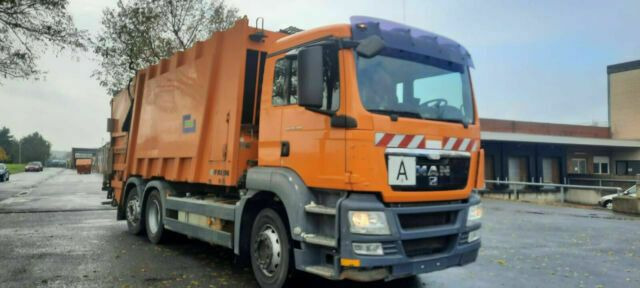 MAN 26.320 Müllwagen Faun Variopress - Camión de basura: foto 1 MAN 26.320 Müllwagen Faun Variopress - Camión de basura: foto 1