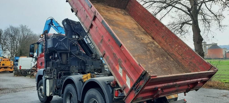 MAN 26.440TGS Kipper+Kran Meiller/Stahl - Camión volquete, Camión grúa: foto 5 MAN 26.440TGS Kipper+Kran Meiller/Stahl - Camión volquete, Camión grúa: foto 5