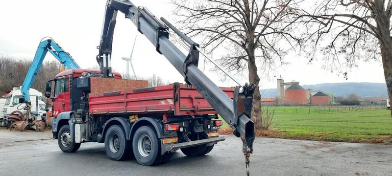 MAN 26.440TGS Kipper+Kran Meiller/Stahl - Camión volquete, Camión grúa: foto 2 MAN 26.440TGS Kipper+Kran Meiller/Stahl - Camión volquete, Camión grúa: foto 2