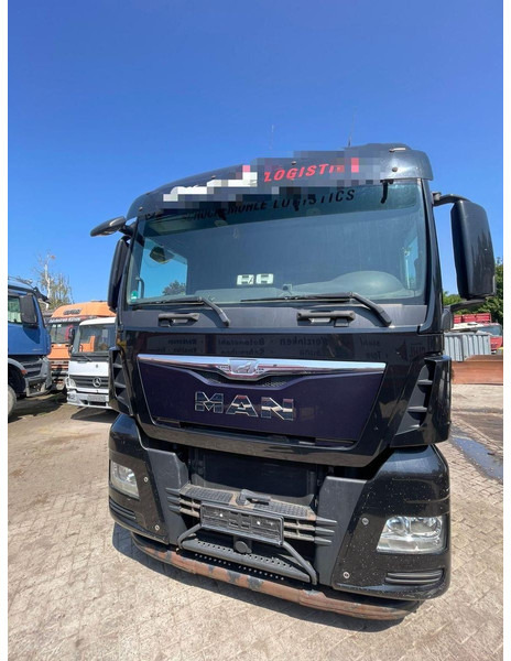 MAN TGX 26.440 6x2 LLW Pritsche mit Kran Palfinge - Camión caja abierta, Camión grúa: foto 4 MAN TGX 26.440 6x2 LLW Pritsche mit Kran Palfinge - Camión caja abierta, Camión grúa: foto 4