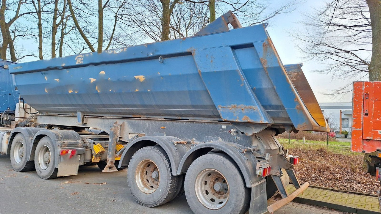 Meiller TR 2 Kippmulde 24 Kubik Stahl Zwillingsbereiffu - Semirremolque volquete: foto 1 Meiller TR 2 Kippmulde 24 Kubik Stahl Zwillingsbereiffu - Semirremolque volquete: foto 1