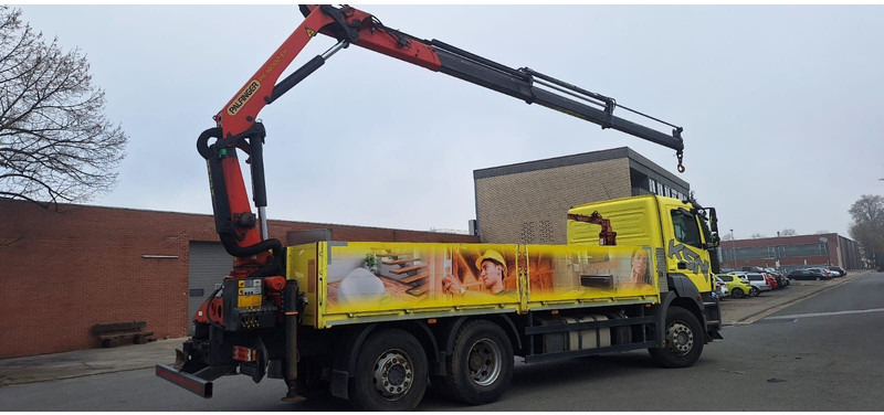 Mercedes-Benz 2636 Axor 3-Achser 6x2 mit Kran PK14002+Funk - Camión caja abierta, Camión grúa: foto 3 Mercedes-Benz 2636 Axor 3-Achser 6x2 mit Kran PK14002+Funk - Camión caja abierta, Camión grúa: foto 3