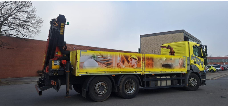 Mercedes-Benz 2636 Axor 3-Achser 6x2 mit Kran PK14002+Funk - Camión caja abierta, Camión grúa: foto 4 Mercedes-Benz 2636 Axor 3-Achser 6x2 mit Kran PK14002+Funk - Camión caja abierta, Camión grúa: foto 4