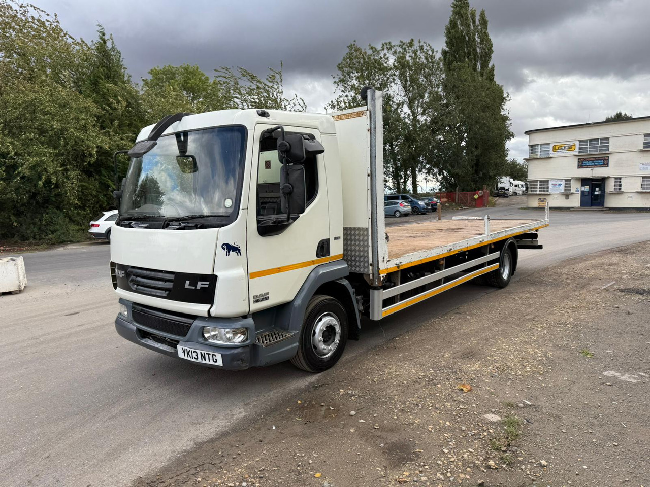 Camión caja abierta 2013 DAF LF Flatbed Truck: foto 10