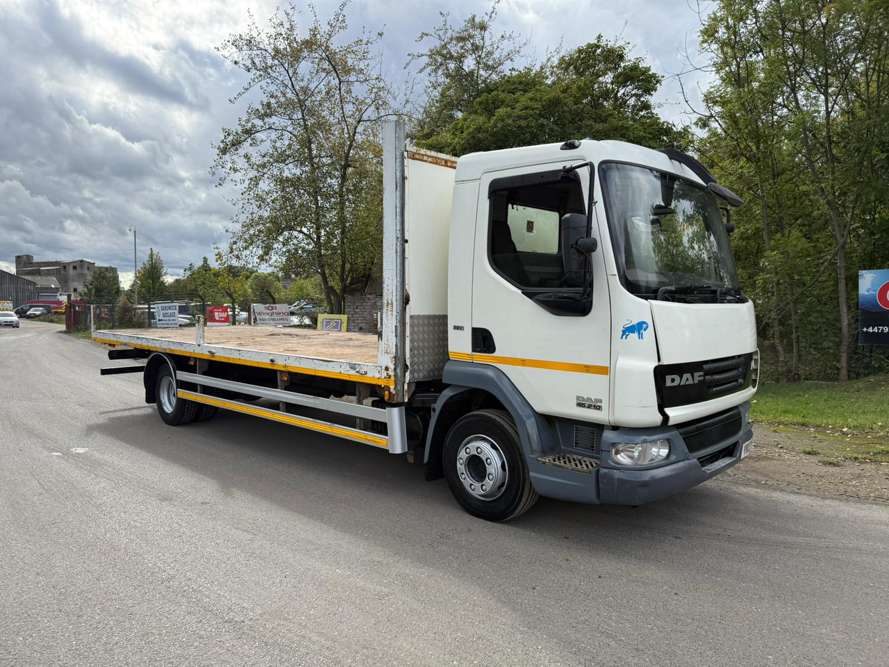 Camión caja abierta 2013 DAF LF Flatbed Truck: foto 8