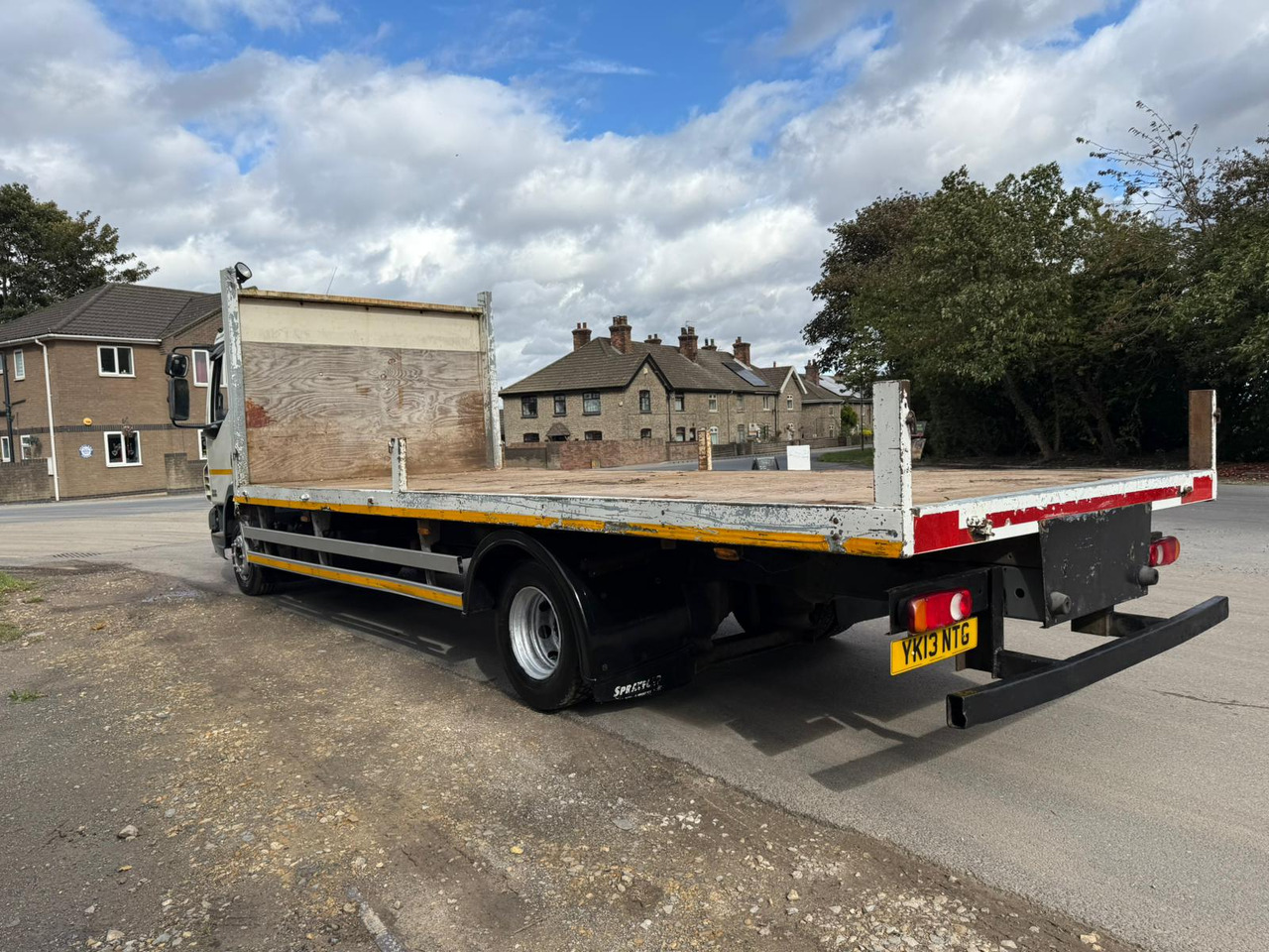 Camión caja abierta 2013 DAF LF Flatbed Truck: foto 22