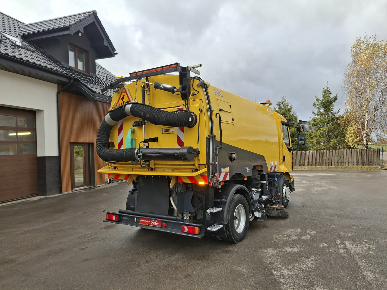 Renault Midlum 270 DXI Zamiatarka Kehrmaschine Schmidt L/R 2 Motoren - Barredora vial: foto 4 Renault Midlum 270 DXI Zamiatarka Kehrmaschine Schmidt L/R 2 Motoren - Barredora vial: foto 4