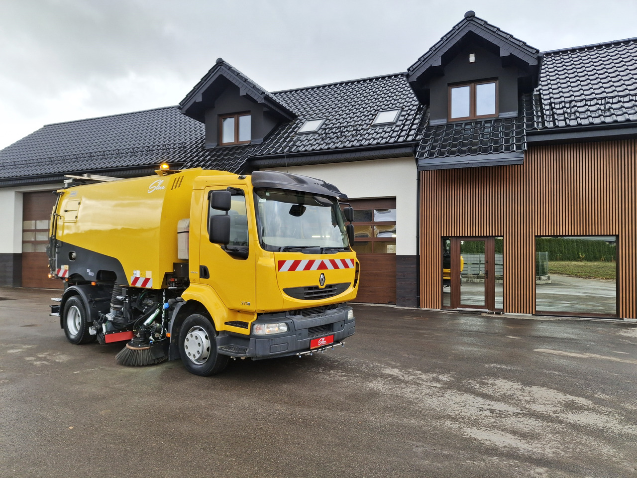 Renault Midlum 270 DXI Zamiatarka Kehrmaschine Schmidt L/R 2 Motoren - Barredora vial: foto 1 Renault Midlum 270 DXI Zamiatarka Kehrmaschine Schmidt L/R 2 Motoren - Barredora vial: foto 1