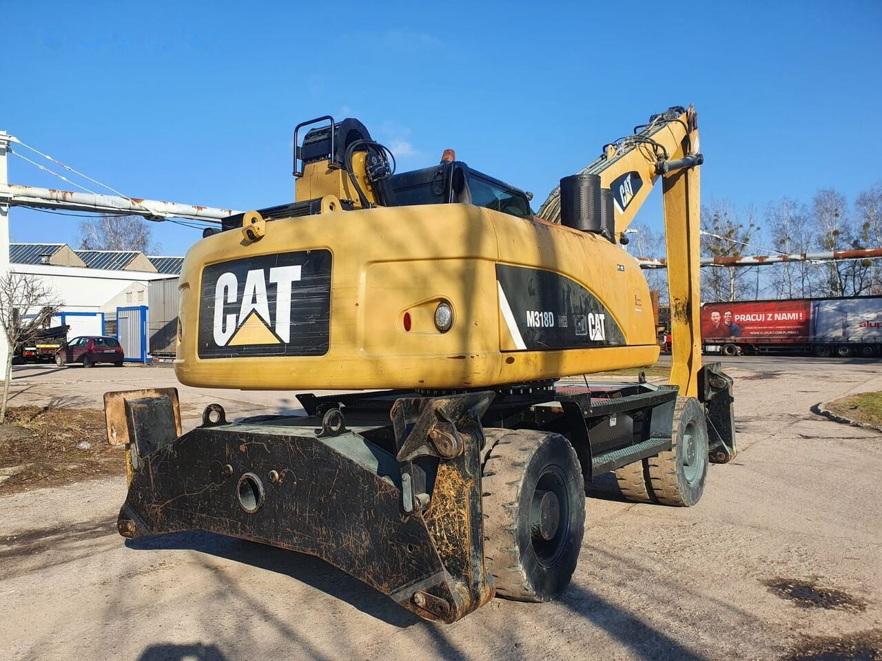 Manipulador de materiales Caterpillar 318 D MH: foto 11