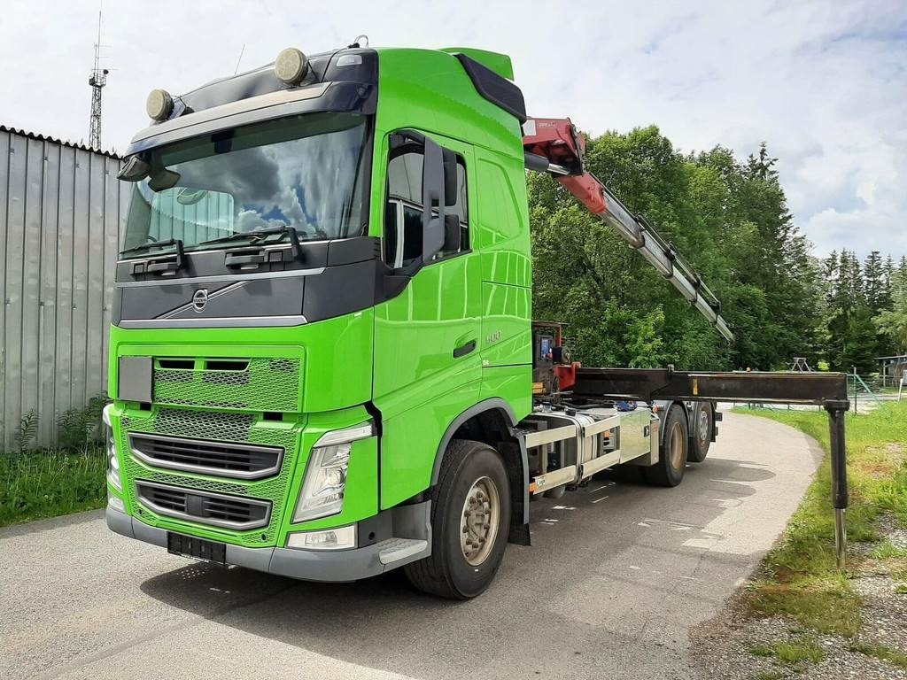 Volvo FH500 6X2 PALIFT + HMF 2120 K5 - Camión multibasculante: foto 1 Volvo FH500 6X2 PALIFT + HMF 2120 K5 - Camión multibasculante: foto 1