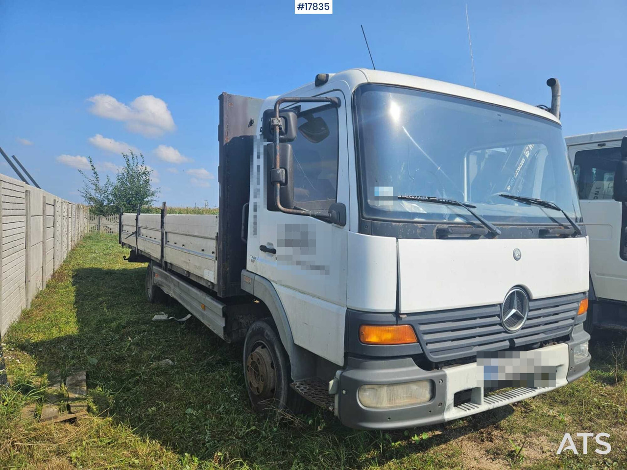 2003 Mercedes Atego 918 - Camión caja abierta: foto 2 2003 Mercedes Atego 918 - Camión caja abierta: foto 2
