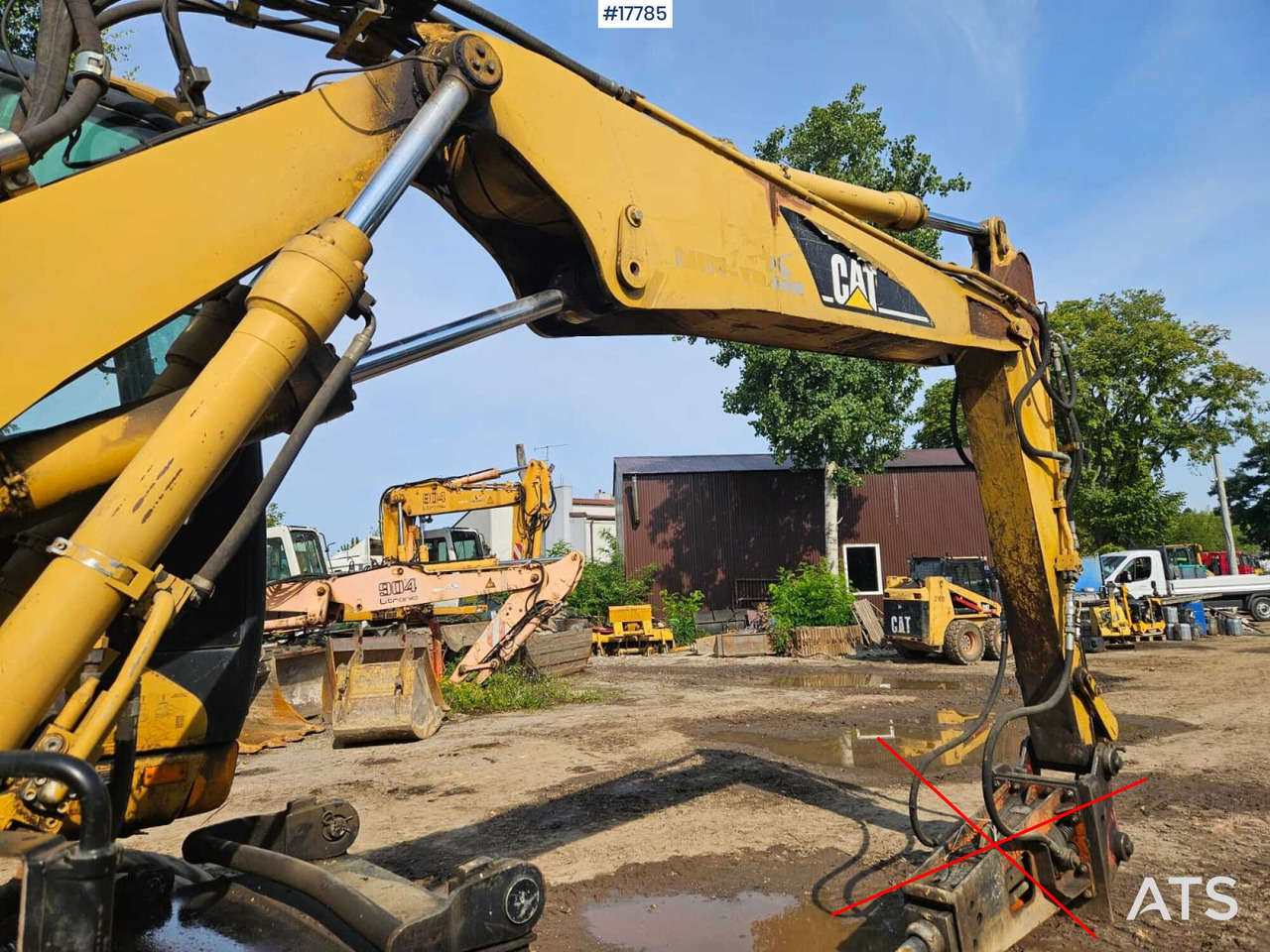 Excavadora de ruedas 2005 CAT M313 C: foto 10