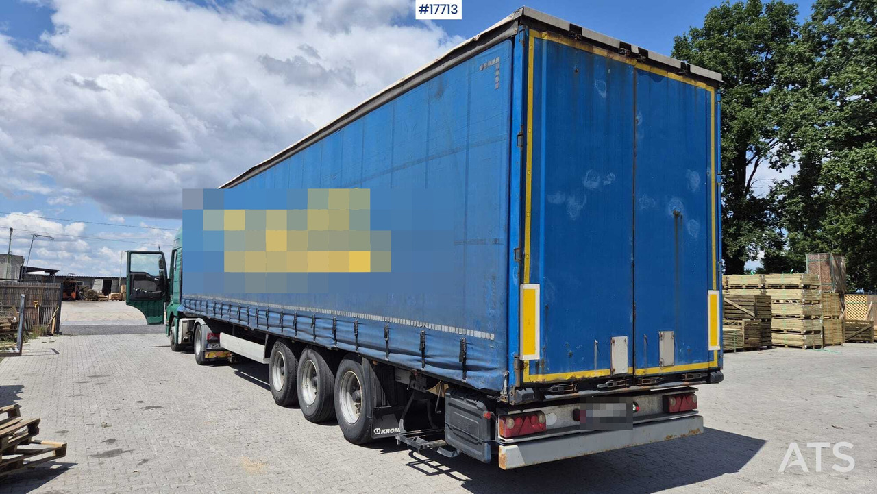 2009 Krone SD - Semirremolque lona: foto 1 2009 Krone SD - Semirremolque lona: foto 1