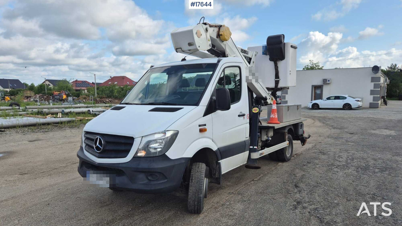 2017 Mercedes-Benz Sprinter 516 CDI - Camión con plataforma elevadora: foto 1 2017 Mercedes-Benz Sprinter 516 CDI - Camión con plataforma elevadora: foto 1