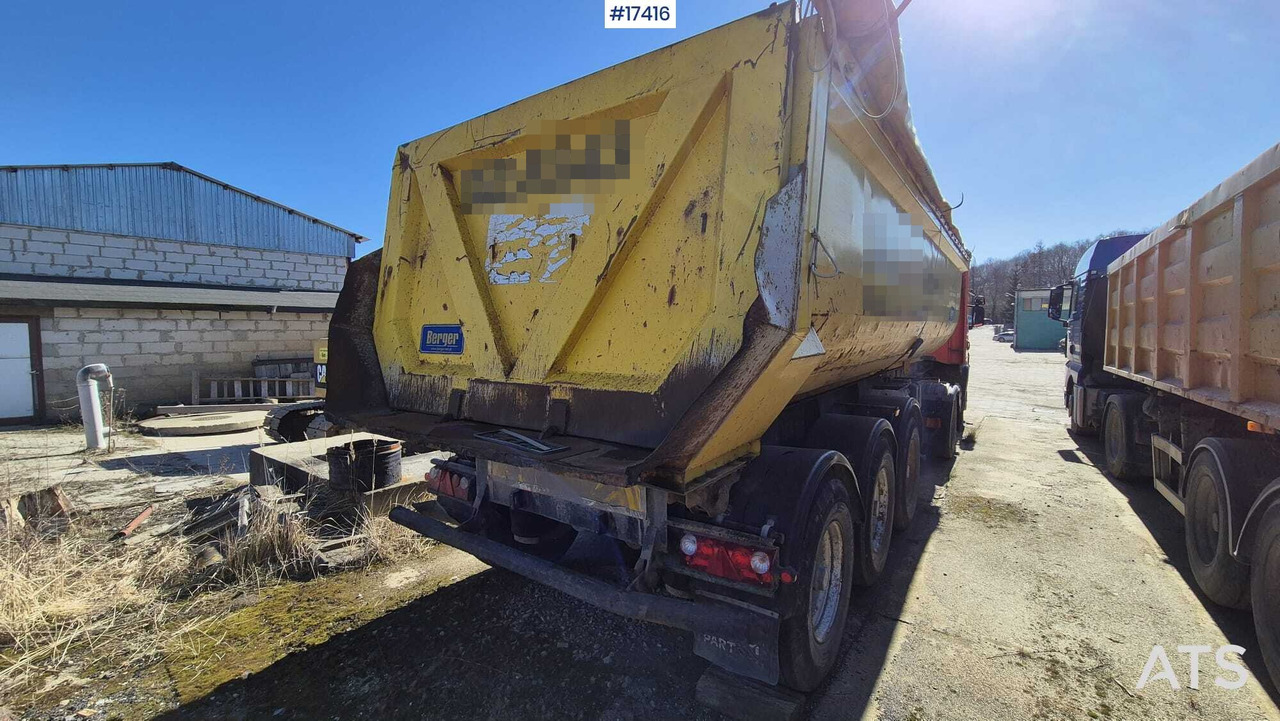 Cabeza tractora, Semirremolque volquete Tractor SCANIA 124L 420KM (2003) + BERGER tipper semi-trailer (2007): foto 16 Cabeza tractora, Semirremolque volquete Tractor SCANIA 124L 420KM (2003) + BERGER tipper semi-trailer (2007): foto 16