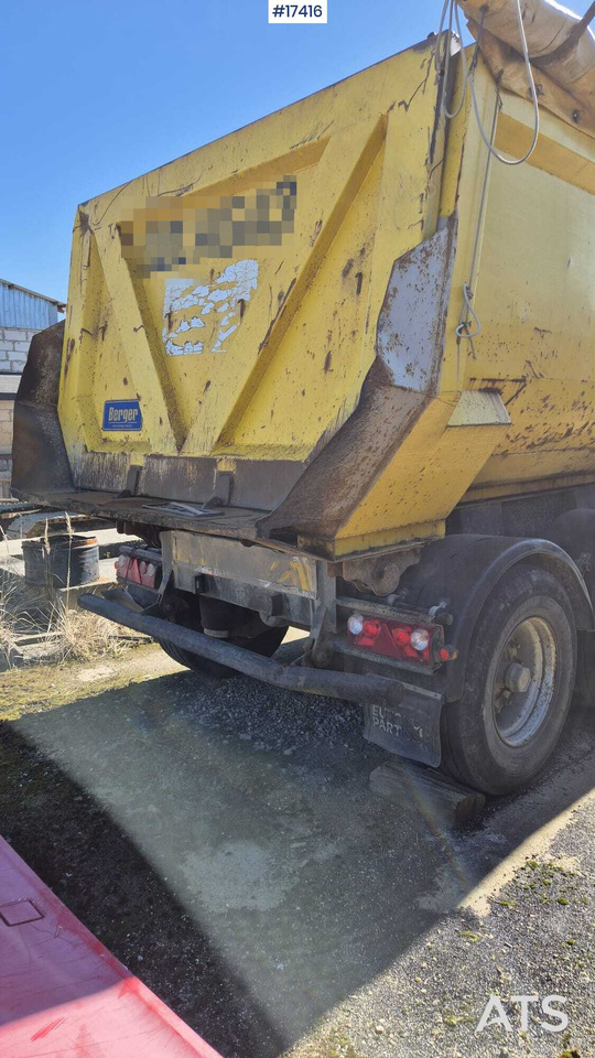 Cabeza tractora, Semirremolque volquete Tractor SCANIA 124L 420KM (2003) + BERGER tipper semi-trailer (2007): foto 18 Cabeza tractora, Semirremolque volquete Tractor SCANIA 124L 420KM (2003) + BERGER tipper semi-trailer (2007): foto 18