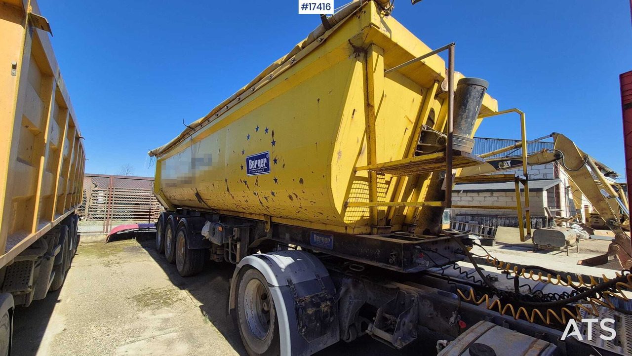 Cabeza tractora, Semirremolque volquete Tractor SCANIA 124L 420KM (2003) + BERGER tipper semi-trailer (2007): foto 9 Cabeza tractora, Semirremolque volquete Tractor SCANIA 124L 420KM (2003) + BERGER tipper semi-trailer (2007): foto 9