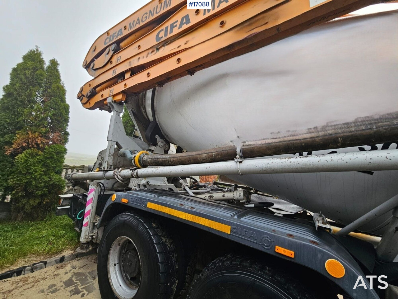 Leasing de  Concrete pump CIFA Magnum MK 28,4  IVECO 8x4 (2006) Concrete pump CIFA Magnum MK 28,4  IVECO 8x4 (2006): foto 12