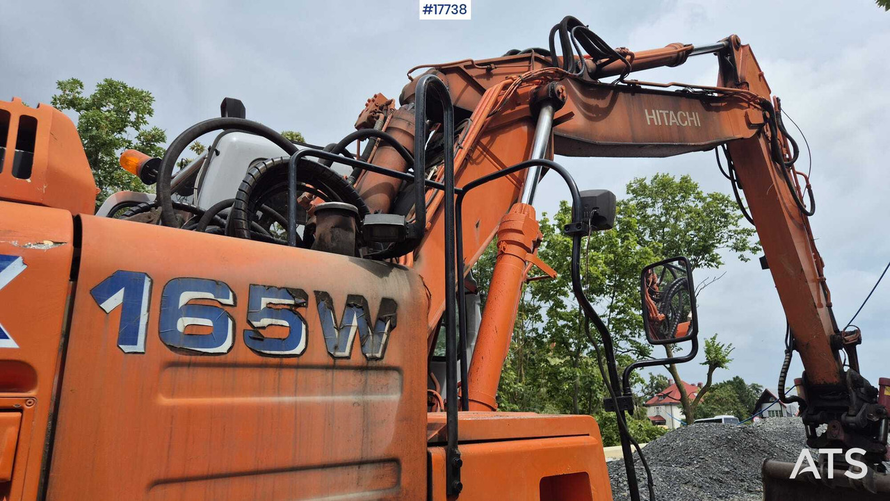 Excavadora de ruedas HITACHI EW 165W (2000) ROTOTILT Wheel Excavator: foto 12