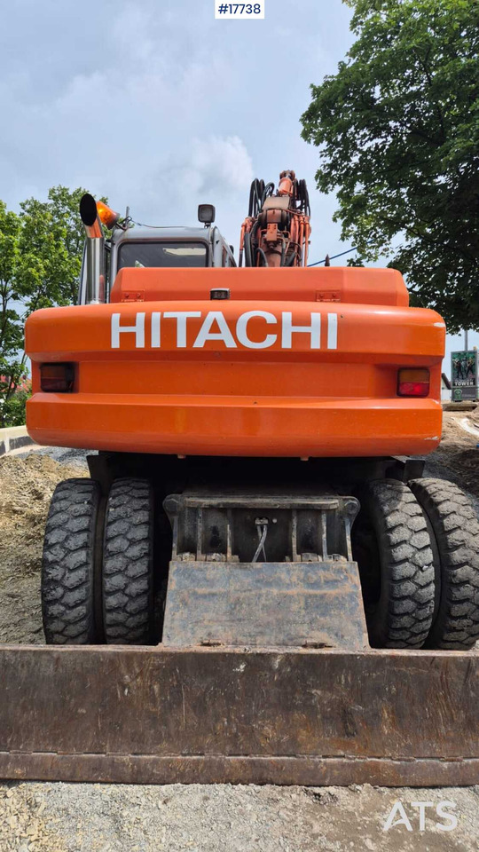 Excavadora de ruedas HITACHI EW 165W (2000) ROTOTILT Wheel Excavator: foto 8