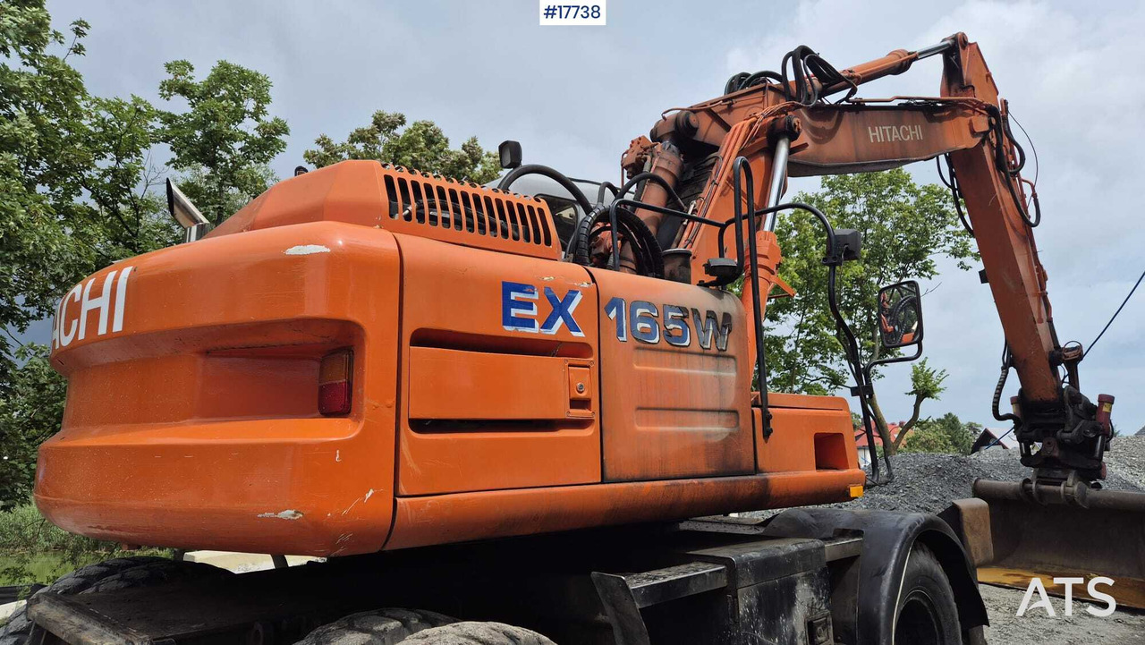 Excavadora de ruedas HITACHI EW 165W (2000) ROTOTILT Wheel Excavator: foto 11