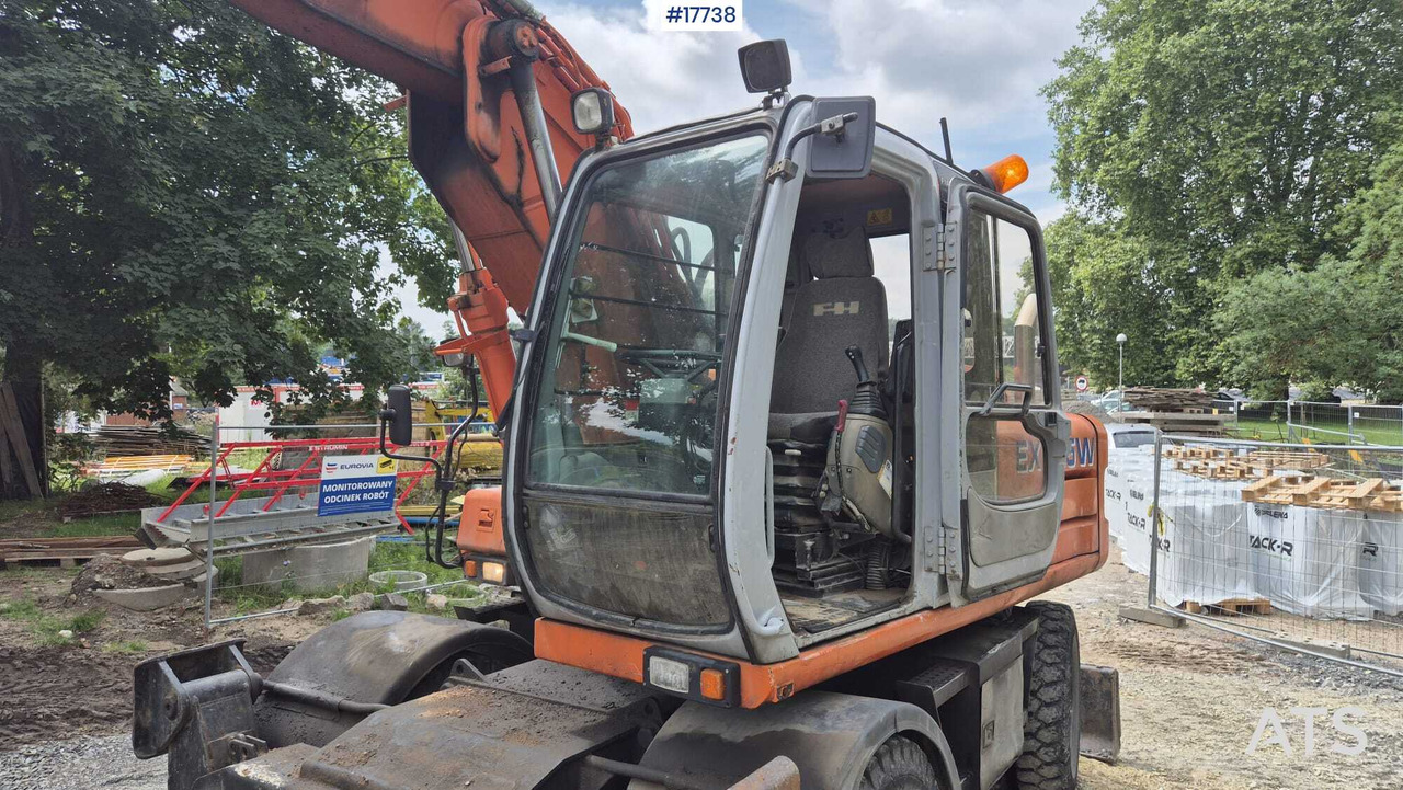 Excavadora de ruedas HITACHI EW 165W (2000) ROTOTILT Wheel Excavator: foto 16